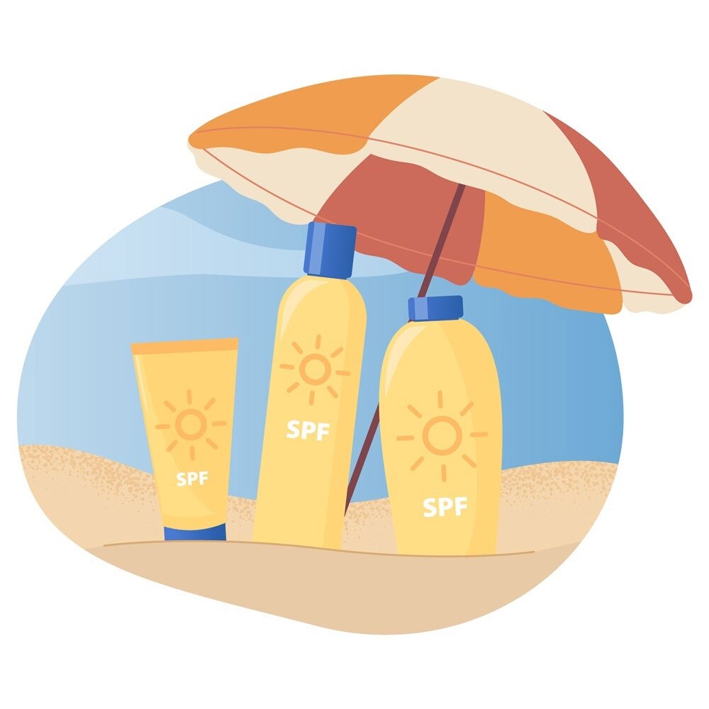 Sunscreen bottle